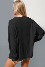 Load image into Gallery viewer, Double Take Sequin Nutcracker Round Neck Long Sleeve Sweatshirt
