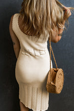 Load image into Gallery viewer, Scoop Neck Wide Strap Knit Dress

