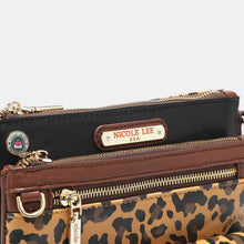 Load image into Gallery viewer, Nicole Lee USA Leopard crossbody bag
