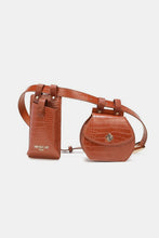 Load image into Gallery viewer, Nicole Lee USA 2 Piece Texture Belt Bag
