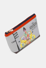 Load image into Gallery viewer, Nicole Lee USA Printed Large Cosmetic Pouch
