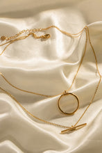 Load image into Gallery viewer, Double-Layered Stainless Steel Necklace

