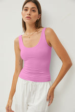 Load image into Gallery viewer, Be Cool Scoop Neck Wide Strap Tank
