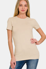 Load image into Gallery viewer, Zenana Crew Neck Short Sleeve T-Shirt

