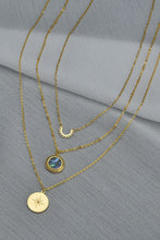 Load image into Gallery viewer, Triple-Layered Stainless Steel Necklace
