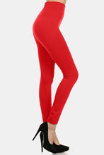 Load image into Gallery viewer, Yelete Full Size Seamless High Waist Fleece Leggings
