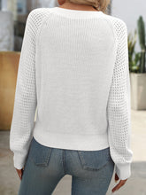 Load image into Gallery viewer, Mandy V-Neck Long Sleeve Sweater
