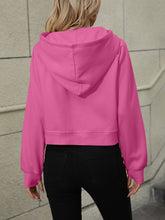 Load image into Gallery viewer, Mandy Half Zip Long Sleeve Sweatshirt
