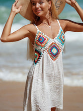 Load image into Gallery viewer, Cutout V-Neck Cover-Up Dress
