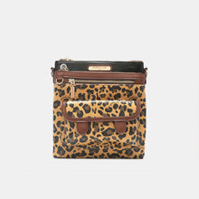 Load image into Gallery viewer, Nicole Lee USA Leopard crossbody bag
