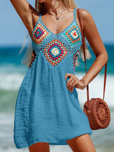 Load image into Gallery viewer, Cutout V-Neck Cover-Up Dress
