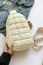 Load image into Gallery viewer, Quilted Nylon Crossbody  Bag
