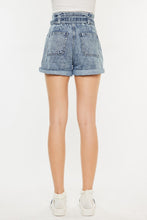 Load image into Gallery viewer, Kancan Ultra High Rise Paperbag Denim Shorts
