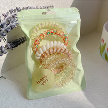 Load image into Gallery viewer, 6-Piece Resin Telephone Line Hair Ropes

