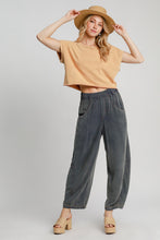 Load image into Gallery viewer, Umgee Elastic Waist Baggy Fit Pants with Pockets
