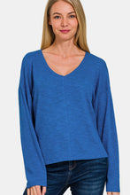 Load image into Gallery viewer, Zenana Dropped Shoulder Long Sleeve T-Shirt
