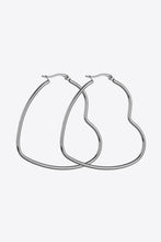 Load image into Gallery viewer, Heart Stainless Steel Earrings

