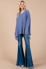 Load image into Gallery viewer, Ces Femme Asymmetrical Long Sleeve top
