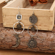 Load image into Gallery viewer, Star, Sun, and Moon Earrings

