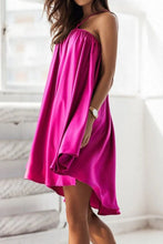 Load image into Gallery viewer, Ruched Backless Mini Cami Dress
