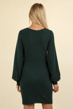 Load image into Gallery viewer, VERY J Ruched Detail Bodycon Mini Dress
