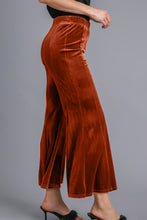 Load image into Gallery viewer, Umgee High Rise Elastic Waist Flare Pants
