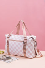 Load image into Gallery viewer, Zenana Checkered Multi-Pocket Travel Bag
