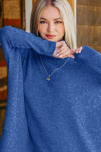 Load image into Gallery viewer, Zenana Full Size Brushed Melange Hacci Turtleneck Sweater
