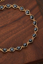 Load image into Gallery viewer, Evil Eye Copper Bracelet
