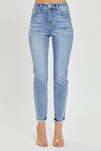 Load image into Gallery viewer, RISEN Full Size High Rise Frayed Hem Skinny Jeans
