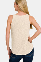 Load image into Gallery viewer, Zenana V-Neck Curved Hem Tank
