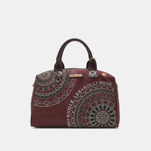 Load image into Gallery viewer, Nicole Lee USA rhinestone Decor Boston Bag
