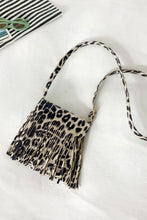 Load image into Gallery viewer, Adored PU Leather Crossbody Bag with Fringe
