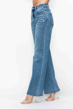 Load image into Gallery viewer, bytos Full Size High Rise Wide Leg Jeans with Pockets
