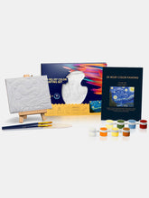 Load image into Gallery viewer, Relief Van Gogh&#39;s Starry Night DIY 3D Oil Painting Kit
