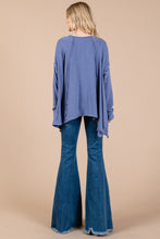 Load image into Gallery viewer, Ces Femme Asymmetrical Long Sleeve top
