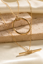 Load image into Gallery viewer, Double-Layered Stainless Steel Necklace
