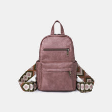 Load image into Gallery viewer, Medium PU Leather Backpack
