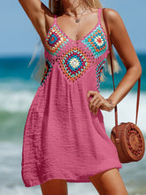 Load image into Gallery viewer, Cutout V-Neck Cover-Up Dress
