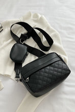 Load image into Gallery viewer, Adored PU Leather Shoulder Bag with Small Purse
