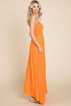 Load image into Gallery viewer, Culture Code Full Size Smocked Cami Maxi Dress with Pockets
