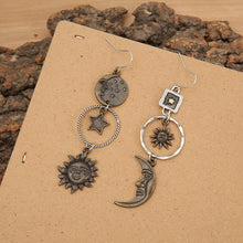 Load image into Gallery viewer, Star, Sun, and Moon Earrings
