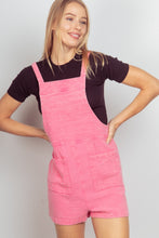 Load image into Gallery viewer, VERY J Sleeveless Double Gauze Overalls with Pockets
