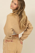 Load image into Gallery viewer, HYFVE Ribbed Knit Bolero Cardigan
