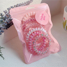 Load image into Gallery viewer, 6-Piece Resin Telephone Line Hair Ropes
