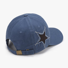 Load image into Gallery viewer, Adjustable Star Raw Hem Cap
