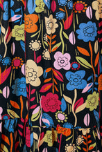 Load image into Gallery viewer, Printed V-Neck Half Sleeve Midi Dress
