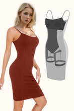 Load image into Gallery viewer, Basic Bae Full Size Built-In Shapewear Scoop Neck Sleeveless Dress
