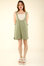 Load image into Gallery viewer, VERY J Adjustable Waist Suspender Overalls with Pockets
