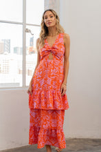 Load image into Gallery viewer, Sew In Love Full Size Floral Ruffled Maxi Sleeveless Dress
